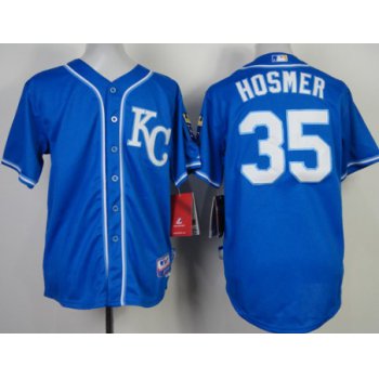 Kansas City Royals #35 Eric Hosmer 2014 Blue Kids Jersey