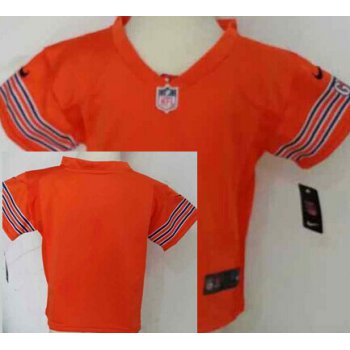 Nike Chicago Bears Blank Orange Toddlers Jersey