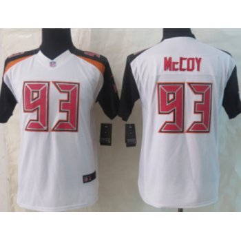 Nike Tampa Bay Buccaneers #93 Gerald McCoy 2014 White Limited Kids Jersey