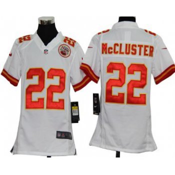 Nike Kansas City Chiefs #22 Dexter McCluster White Game Kids Jersey