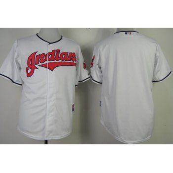Cleveland Indians Blank White Jersey