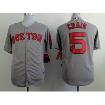 Boston Red Sox #5 Allen Craig 2014 Gray Jersey