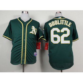 Oakland Athletics #62 Sean Doolittle 2014 Dark Green Jersey