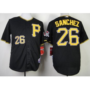 Pittsburgh Pirates #26 Tony Sanchez Black Jersey