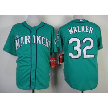 Seattle Mariners #32 Taijuan Walker Green Jersey