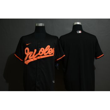 Men's Baltimore Orioles Blank Black Stitched MLB Cool Base Nike Jersey