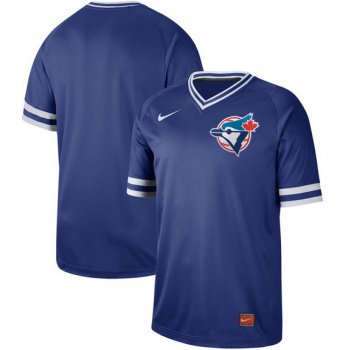 Blue Jays Blank Royal Authentic Cooperstown Collection Stitched Baseball Jersey