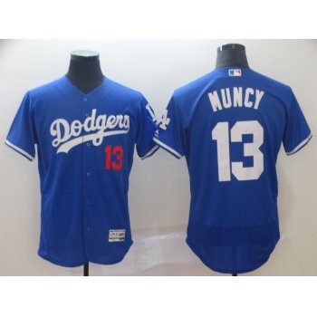Men's Los Angeles Dodgers 13 Max Muncy Royal Flexbase Jersey