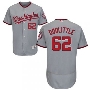 Washington Nationals #62 Sean Doolittle Grey Flexbase Authentic Collection Stitched Baseball Jersey
