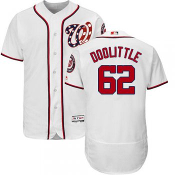Washington Nationals #62 Sean Doolittle White Flexbase Authentic Collection Stitched Baseball Jersey