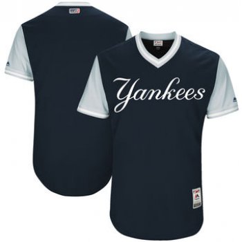 Men's New York Yankees Majestic Navy 2017 Players Weekend Authentic Team Jersey