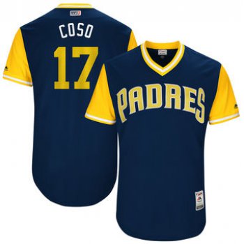 Men's San Diego Padres Allen Cordoba Majestic Navy 2017 Players Weekend Authentic Jersey