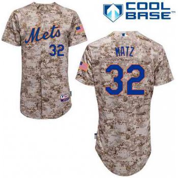 Men's New York Mets #32 Steven Matz 2014 Camo Jersey