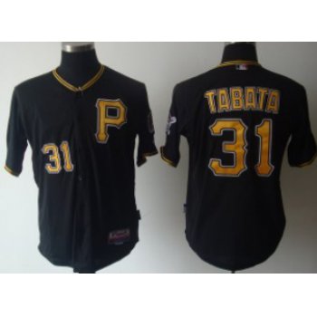 Pittsburgh Pirates #31 Jose Tabata Black Jersey