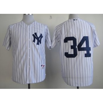 New York Yankees #34 Brian McCann White Jersey