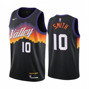 Nike Suns #10 Jalen Smith Black NBA Swingman 2020-21 City Edition Jersey