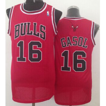 Chicago Bulls #16 Pau Gasol Red Swingman Jersey