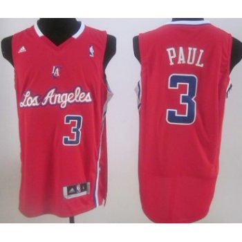 Los Angeles Clippers #3 Chris Paul Red Swingman Jersey