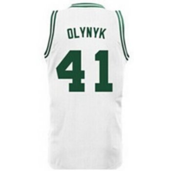 Boston Celtics #41 Kelly Olynyk White Swingman Jersey