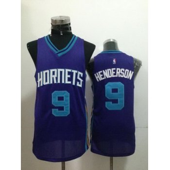 Charlotte Hornets #9 Gerald Henderson Purple Swingman Jersey