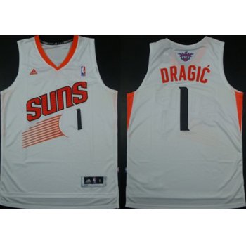 Phoenix Suns #1 Goran Dragic Revolution 30 Swingman White Jersey