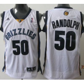 Memphis Grizzlies #50 Zach Randolph White Swingman Jersey