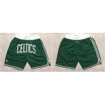 Celtics Green Just Don Mesh Shorts