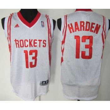 Houston Rockets #13 James Harden White Swingman Jersey
