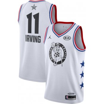 Jordan Men's 2019 NBA All-Star Game #11 Kyrie Irving White Dri-FIT Swingman Jersey