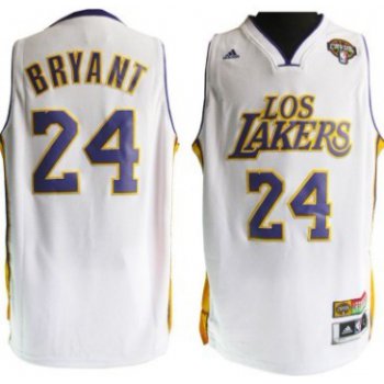 Los Angeles Lakers #24 Kobe Bryant Latin Nights Revolution 30 Swingman White Jersey