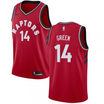 Nike Raptors #14 Danny Green Red NBA Swingman Icon Edition Jersey