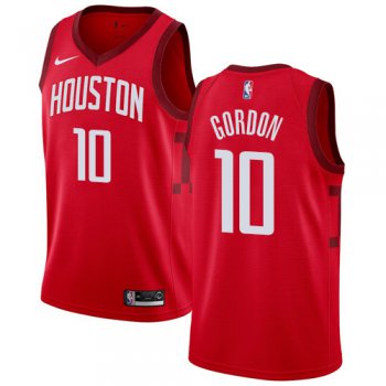 Nike Rockets #10 Eric Gordon Red NBA Swingman Earned Edition Jersey