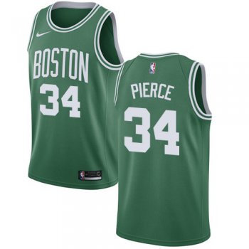 Nike Boston Celtics #34 Paul Pierce Green NBA Swingman Icon Edition Jersey