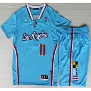 Los Angeles Clippers #11 Jamal Crawford Blue Revolution 30 Swingman NBA Jersey Short Suits New Style