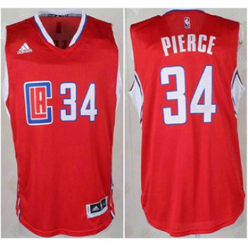 Los Angeles Clippers #34 Paul Pierce Revolution 30 Swingman 2015 New Red Jersey