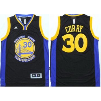 Golden State Warriors #30 Stephen Curry Revolution 30 Swingman 2014 New Black Jersey