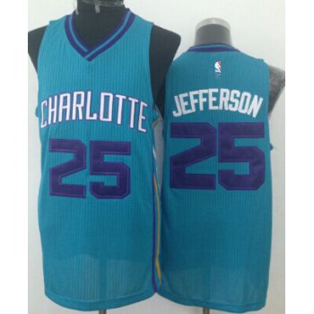 Charlotte Hornets #25 Al Jefferson Green Swingman Jersey