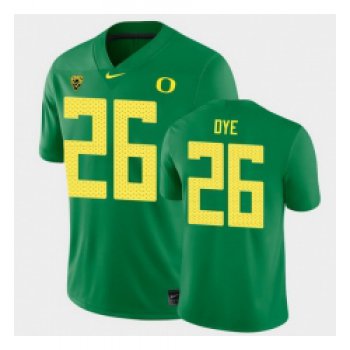 Men Oregon Ducks Travis Dye College Football Green Game Jersey