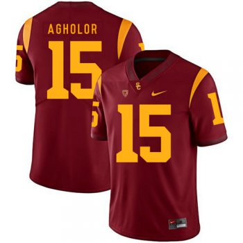USC Trojans 15 Nelson Agholor Red College Football Jersey