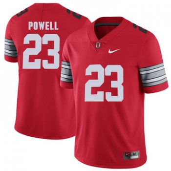 Ohio State Buckeyes 23 Tyvis Powell Red 2018 Spring Game College Football Limited Jersey