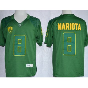 Oregon Ducks #8 Marcus Mariota 2013 Dark Green Limited Jersey