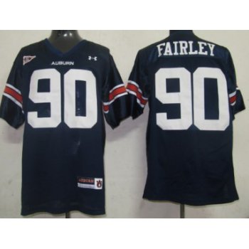 Auburn Tigers #90 Nick Fairley Navy Blue Jersey