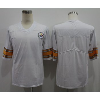Nike Steelers Blank White Vapor Untouchable Limited Jersey