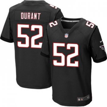 Men's Atlanta Falcons #52 Justin Durant Black Alternate NFL Nike Elite Jersey
