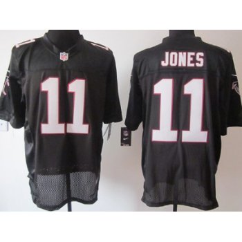 Nike Atlanta Falcons #11 Julio Jones Black Elite Jersey