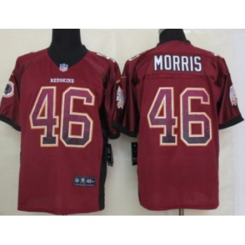 Nike Washington Redskins #46 Alfred Morris Drift Fashion Red Elite Jersey