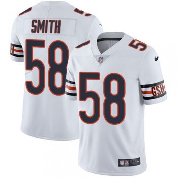 Nike Chicago Bears #58 Roquan Smith White Men's Stitched NFL Vapor Untouchable Limited Jersey