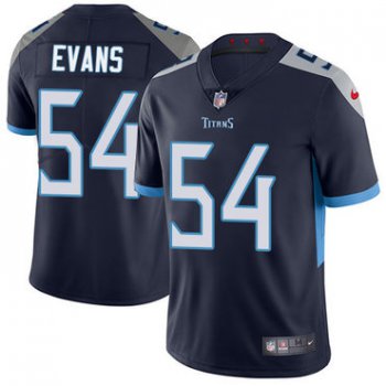 Nike Tennessee Titans #54 Rashaan Evans Navy Blue Alternate Men's Stitched NFL Vapor Untouchable Limited Jersey