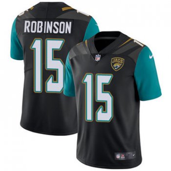 Nike Jacksonville Jaguars #15 Allen Robinson Black Alternate Men's Stitched NFL Vapor Untouchable Limited Jersey