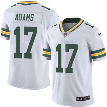 Nike Green Bay Packers #17 Davante Adams White Men's Stitched NFL Vapor Untouchable Limited Jersey